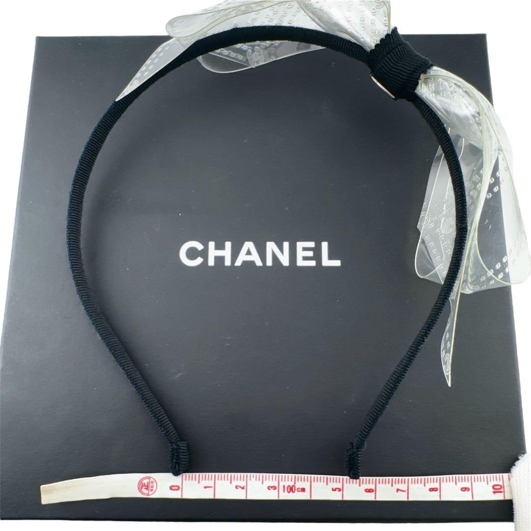 激レア◇美品◇シャネル 18S ココマーク リボン カチューシャ ヘアバンド