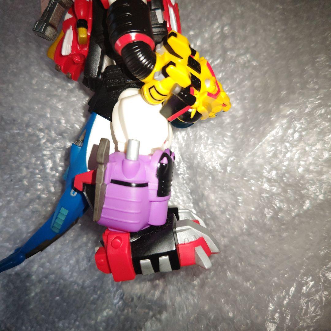 超星神グランセイザー　合神獣王ダイセイザー　ソフビ　タグ付　現状品