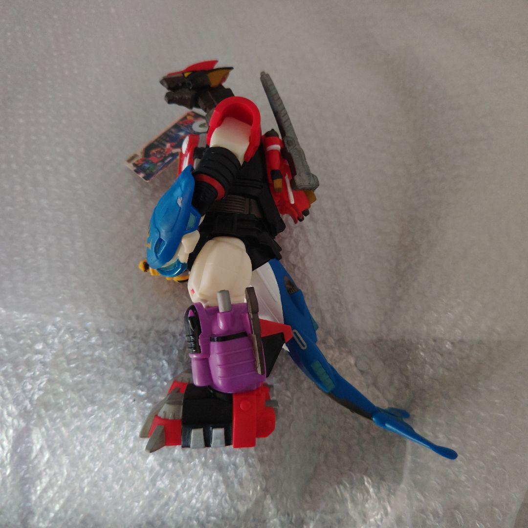 超星神グランセイザー　合神獣王ダイセイザー　ソフビ　タグ付　現状品