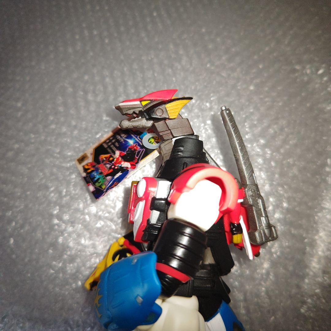 超星神グランセイザー　合神獣王ダイセイザー　ソフビ　タグ付　現状品