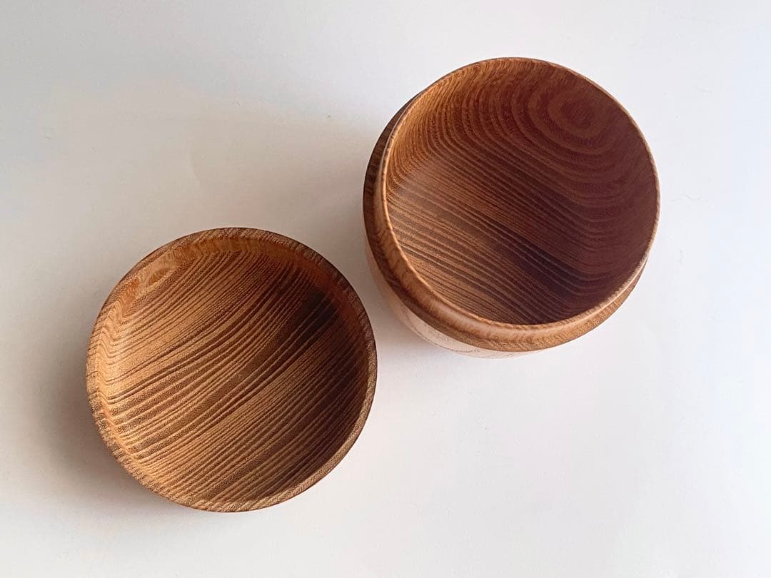 人間国宝　川北良造　神代欅　中棗　棗　共箱　茶器　茶入　木工芸