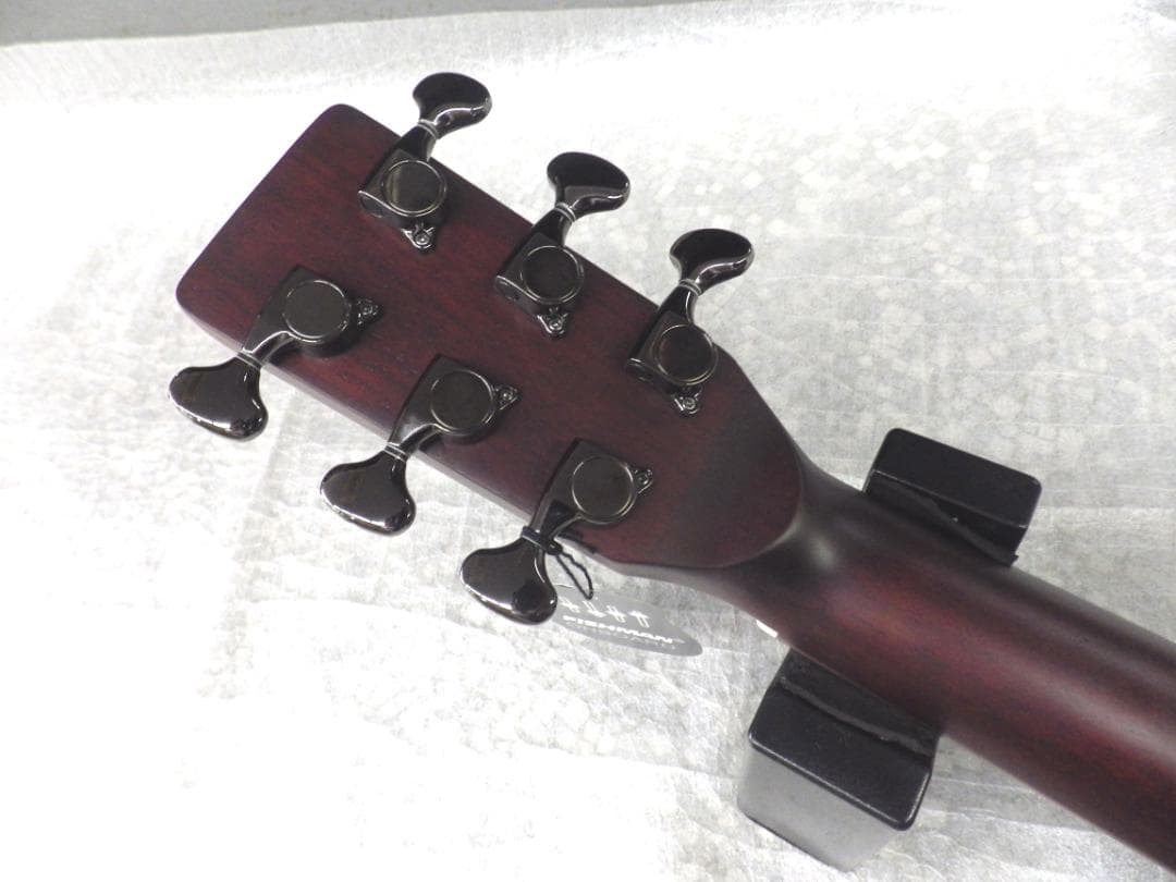 Syairi トップ単板　エレアコギター　YEF-01　NBK　ブラック