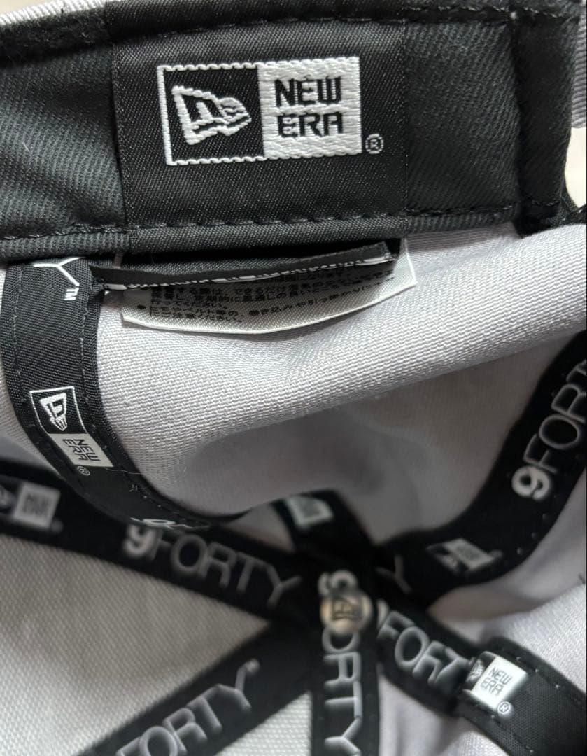 【美品】F.C.R.B. ニューエラ 9FORTY グレー キャップ