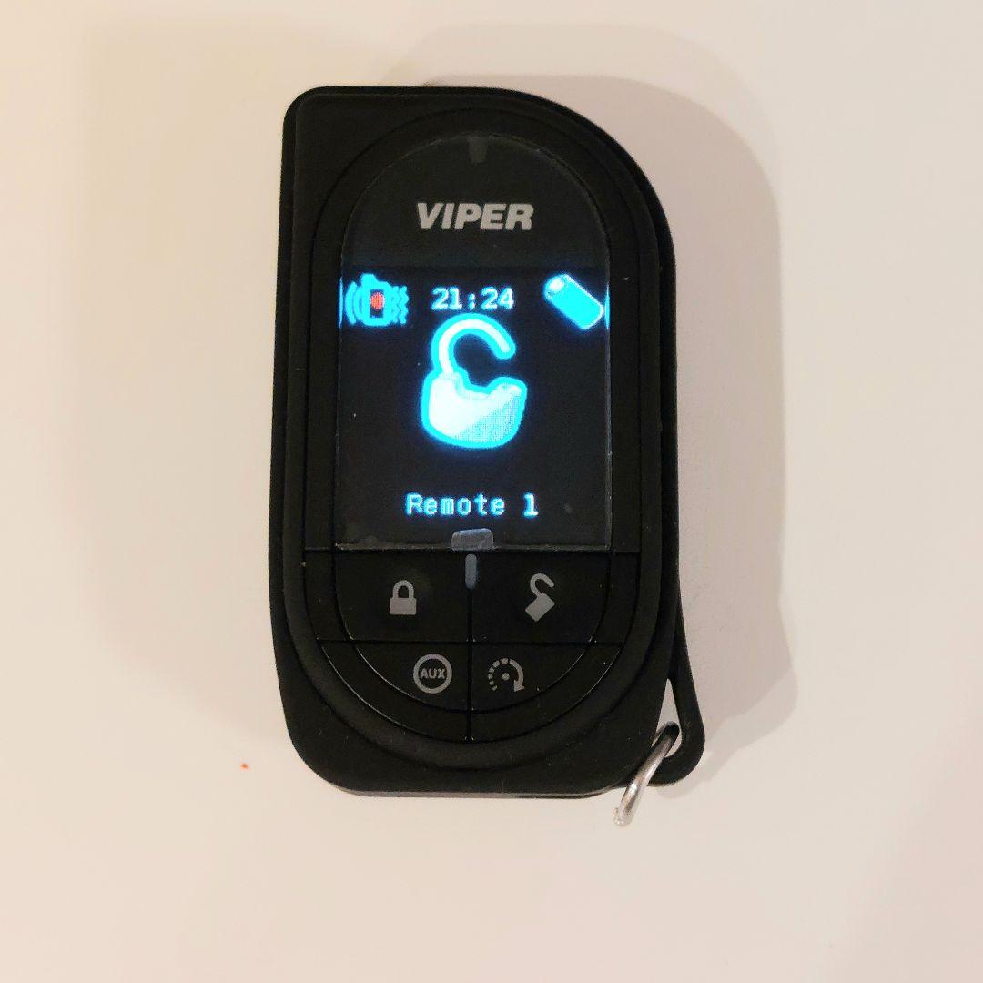 VIPER 5906V カーセキュリティ カラー液晶リモコン エンスタ機能あり