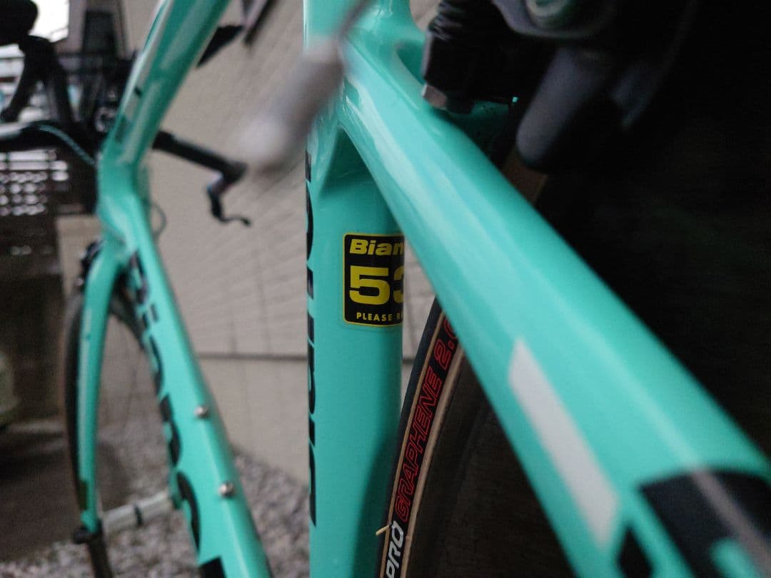 自転車本体 Bianchi ARIA TT