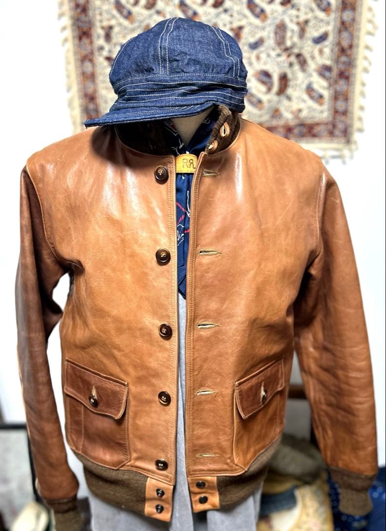 激渋　バズリクソンズ　Type A-1 レザージャケット　フライトジャケット