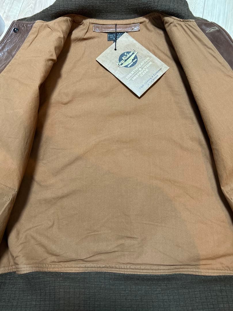 激渋　バズリクソンズ　Type A-1 レザージャケット　フライトジャケット