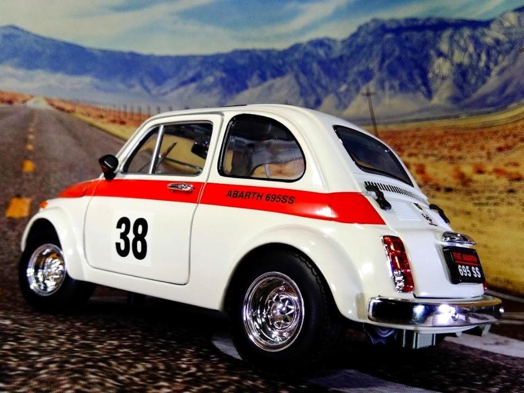 1/18 ロードシグネチャー 1963 フィアット アバルト 695SS