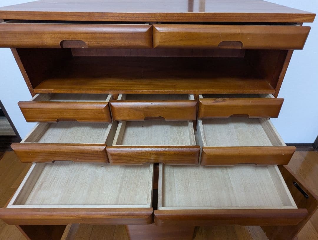 【最終値下げ】キャスター付き木製チェスト　電話台