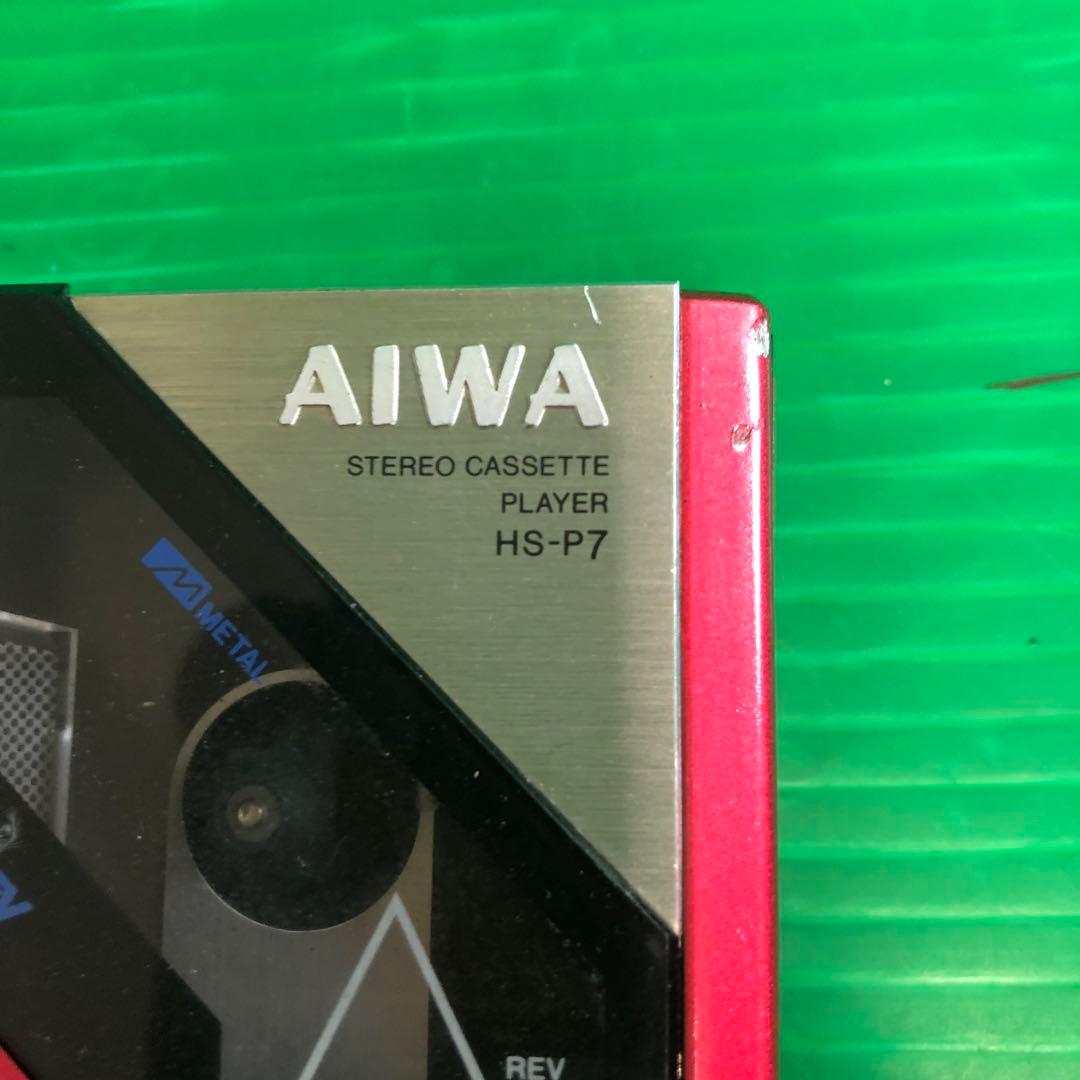 AIWA HS-P7 カセットプレーヤー 動作未確認 現状渡し