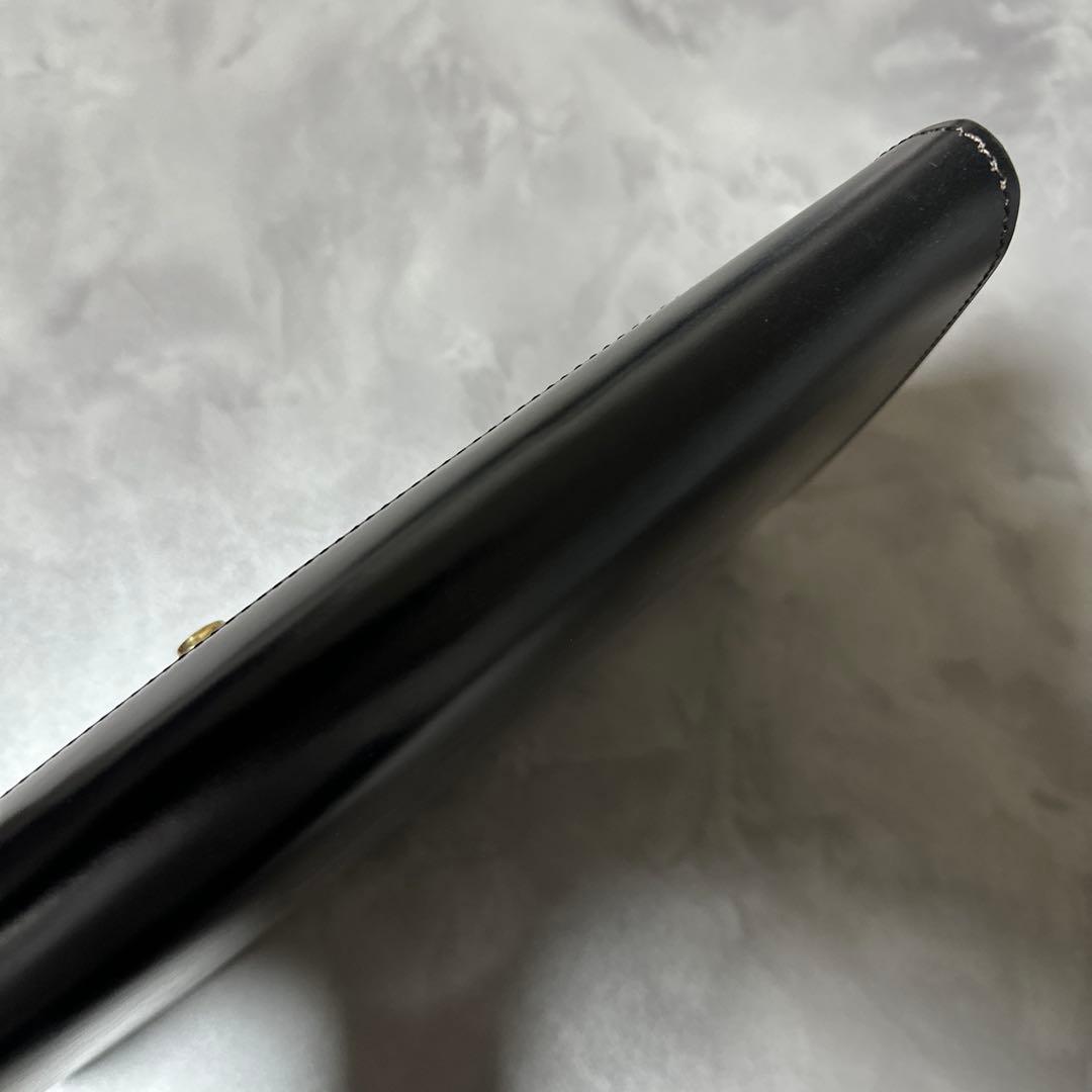 新品未使用　大峡製鞄　ドキュメントケース　黒　オオバセイホウ　OHBA