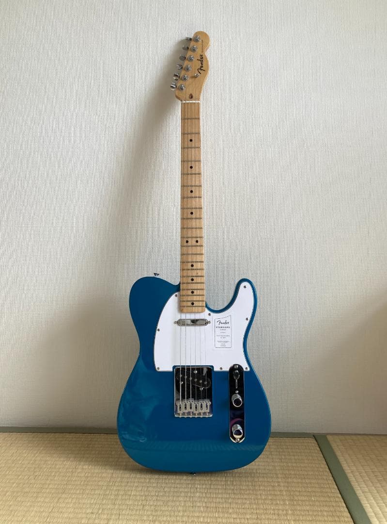 【美品】Fender Standard Telecaster ブルー＋ギグバッグ
