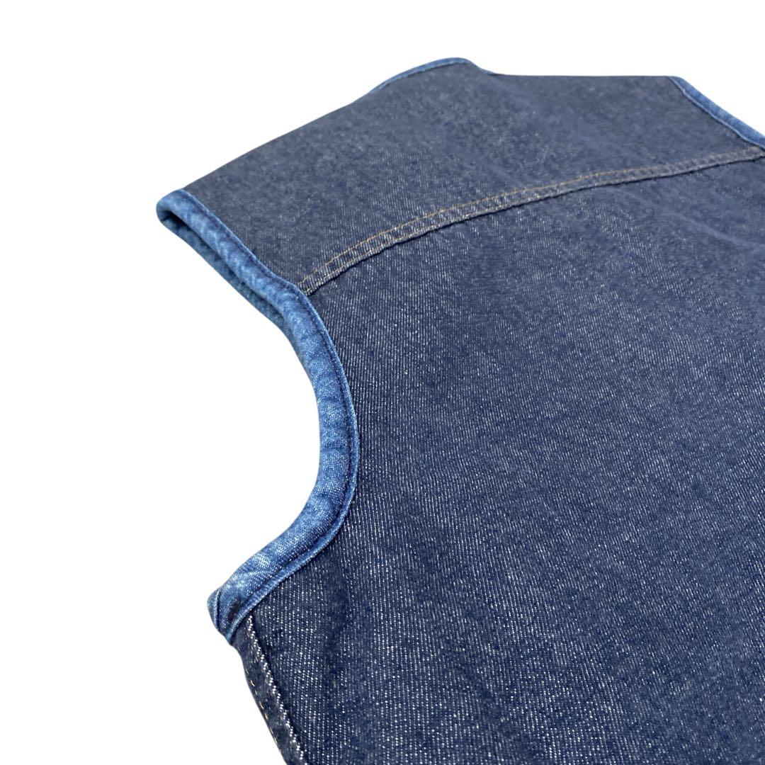 当日発送フォロー割80’s Carhartt denim vest XL