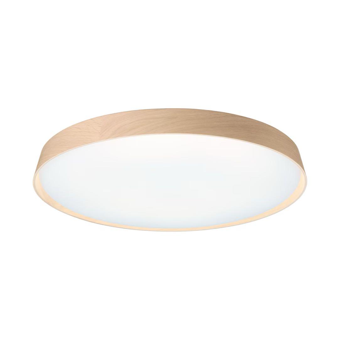 新品未使用　無印　LED 木製シーリングライト　調光調色機能付き　10畳