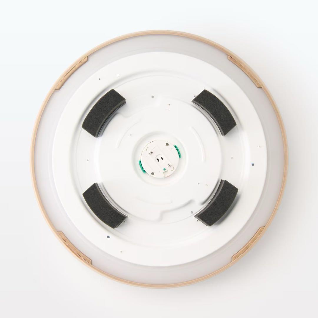 新品未使用　無印　LED 木製シーリングライト　調光調色機能付き　10畳