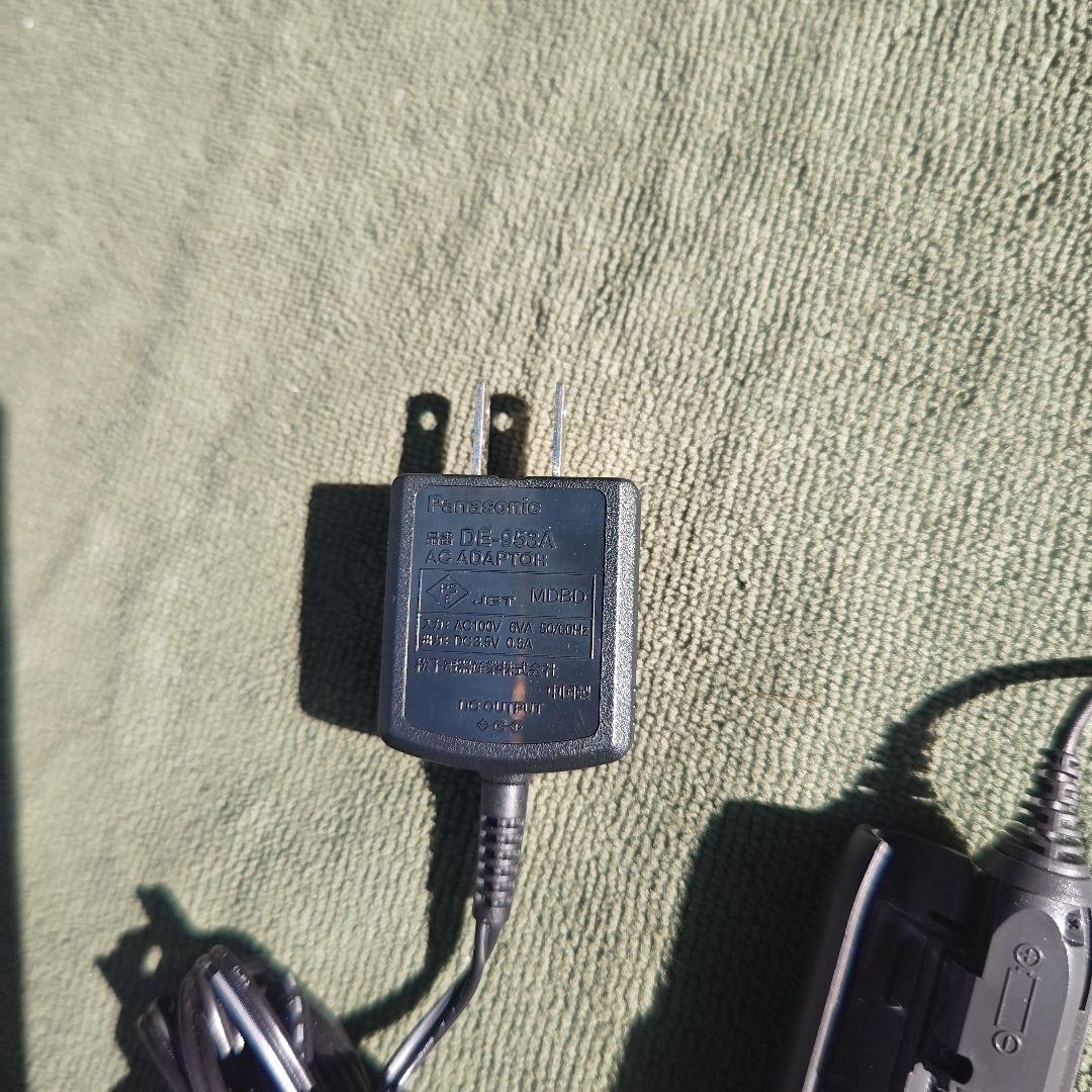 Panasonic ポータブルMDプレーヤー SJ-MJ100-S 充電器セット