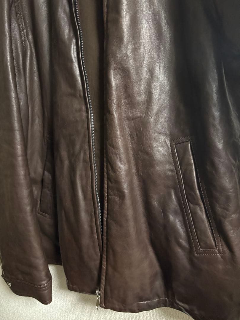 リックオウエンス brad レザージャケット 54 rick owens