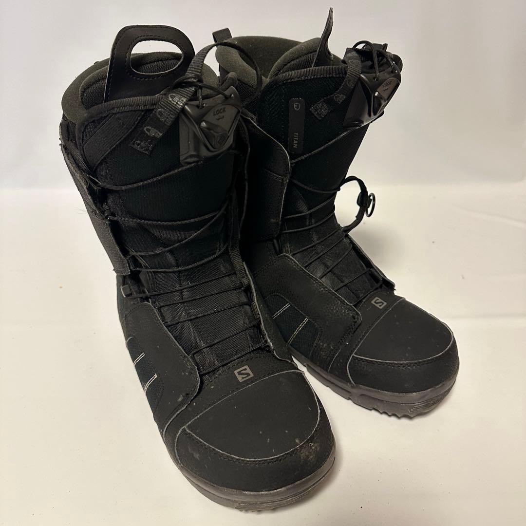 SALOMON TITAN メンズスノーボード ブーツ　ブラック　27.0cm