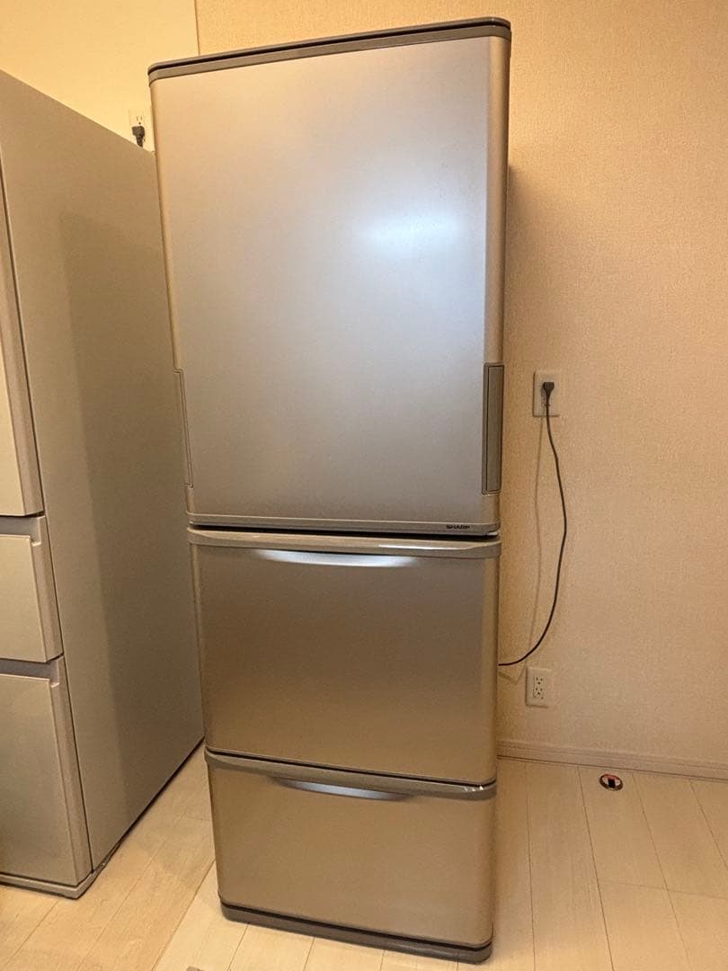 シャープ 冷蔵庫 SJ-W352D-N 両開き 350L 2018年製