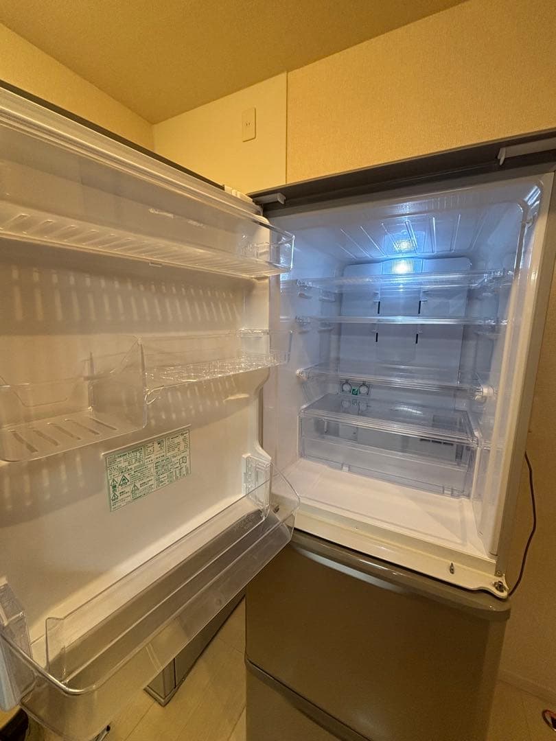 シャープ 冷蔵庫 SJ-W352D-N 両開き 350L 2018年製