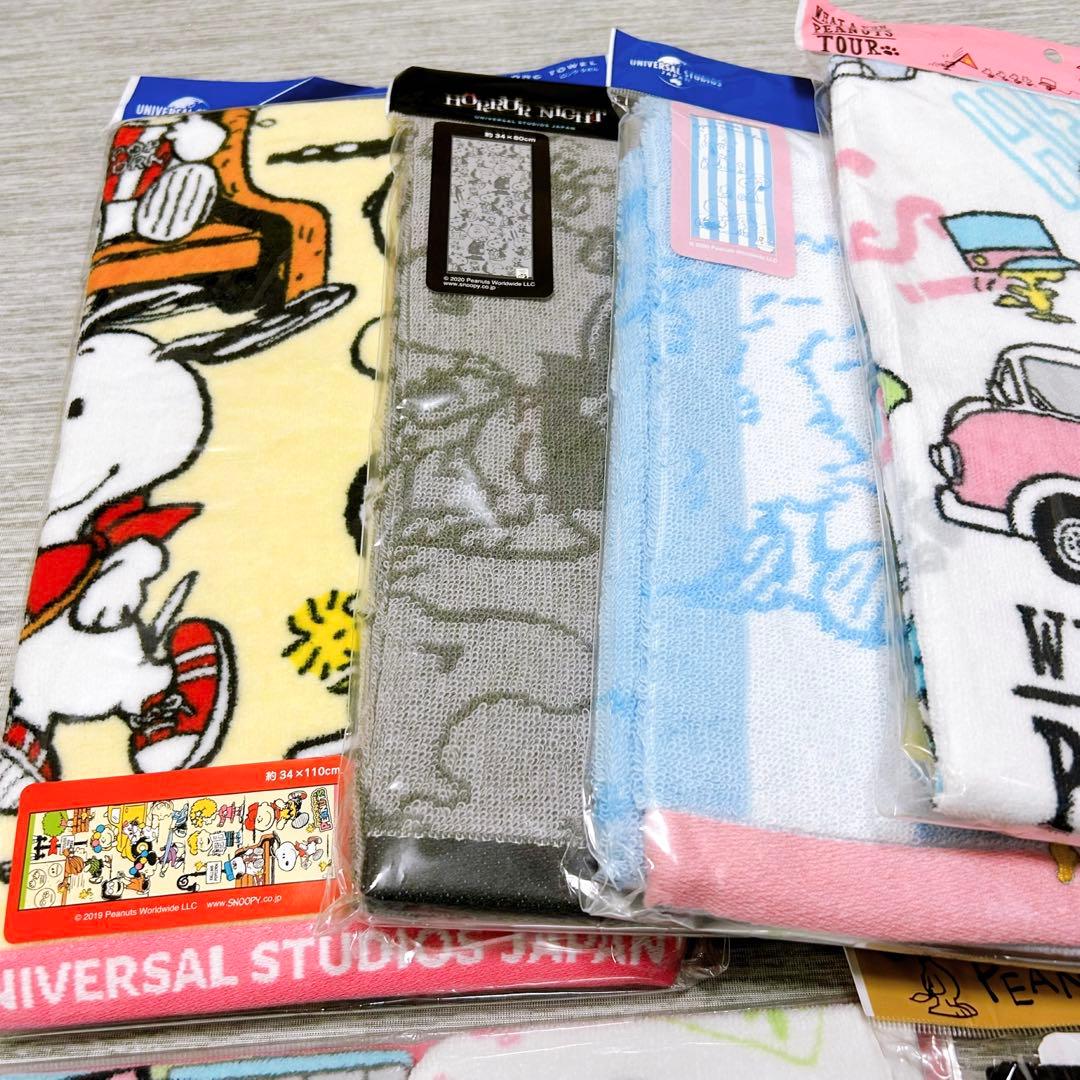 スヌーピー　ミニオン　フェイスタオル　タオル　大阪限定　USJ ユニバ