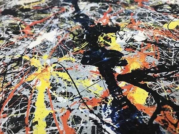 額装済/Blue Poles 1952（ジャクソン ポロック）