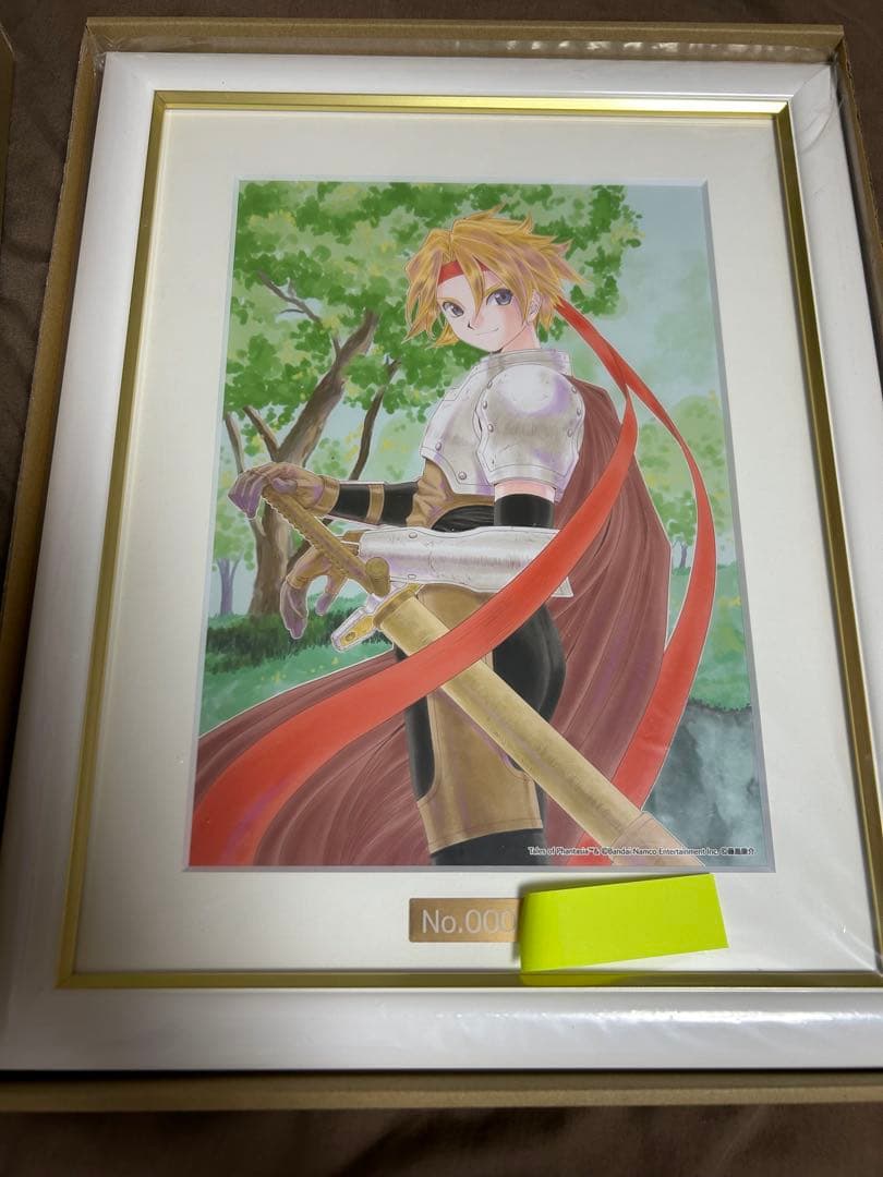 テイルズ　30周年　トリビュートイラスト 公式キャラ　ファイングラフ　クレス