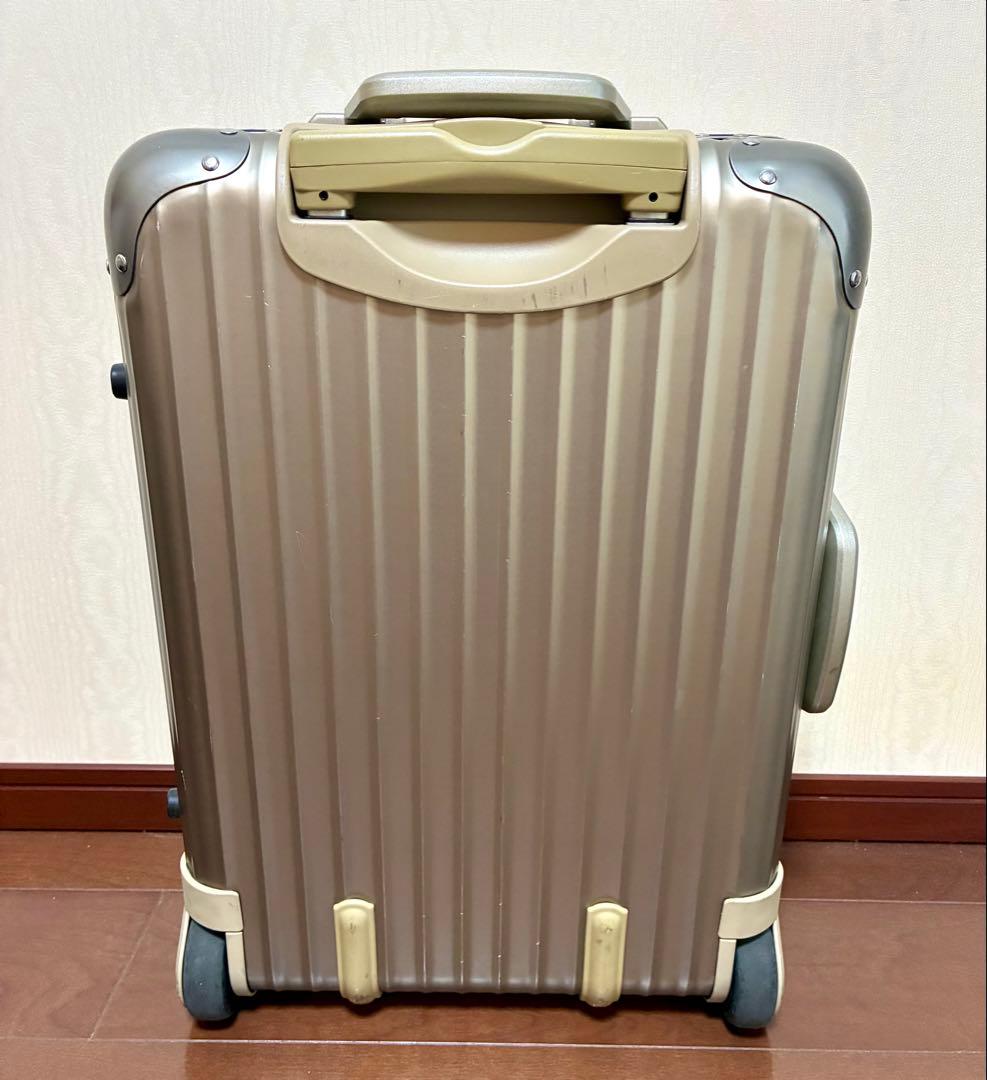 廃盤 RIMOWA リモワ トパーズ プレミアム 35L 機内持込 2輪
