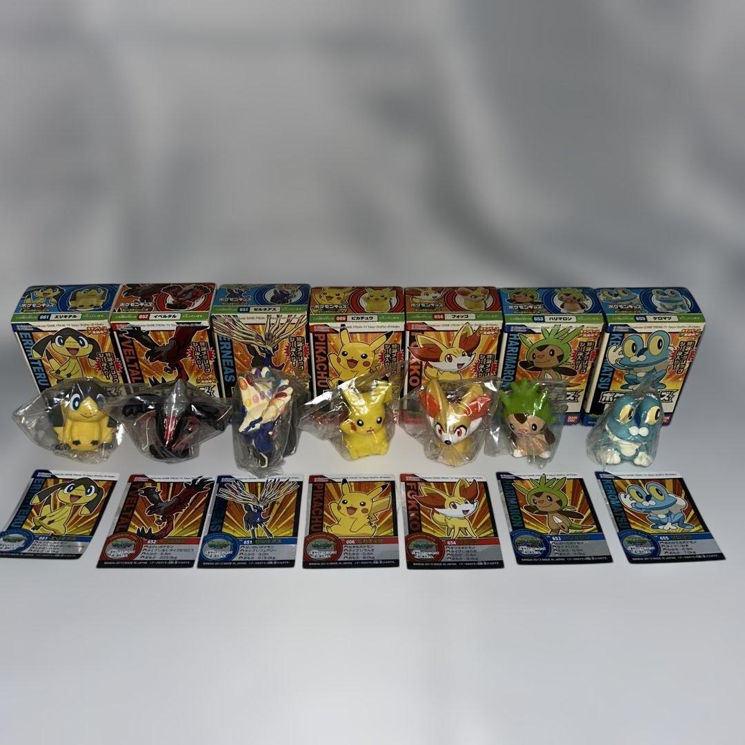 ポケモンキッズXY 2013 新たな冒険の始まり　指人形　7体売り