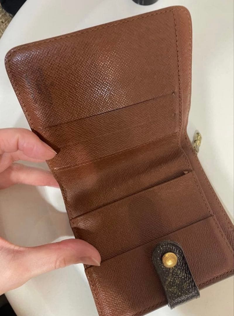 Louis Vuitton 二つ折り財布 ダークブラウン