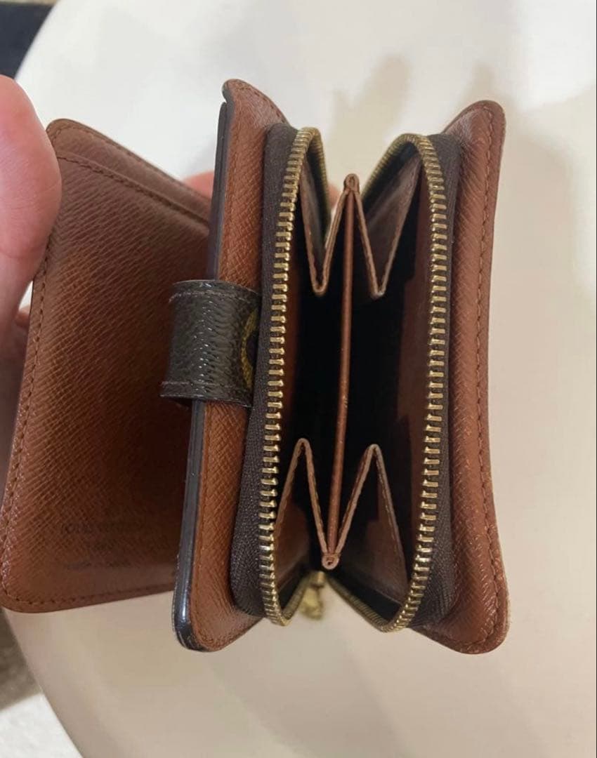 Louis Vuitton 二つ折り財布 ダークブラウン