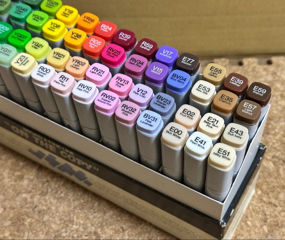 コピック　クラシック　72色セット×2 144色セット