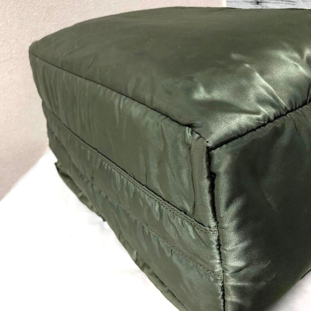 極美品✨希少 ポーター タンカー ボストンバッグL セージ 大容量 2way