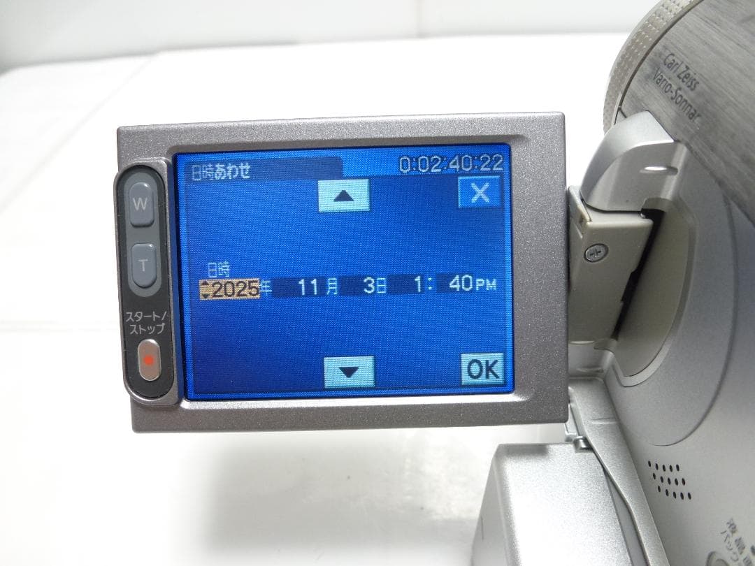 動作品　Mini DV　ソニーデジタルビデオカメラ　SONY DCR-PC350