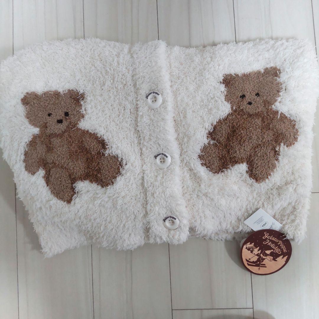 ジェラートピケ ホリデー ベア カーディガン 新品タグ付き未使用 ジェラピケ