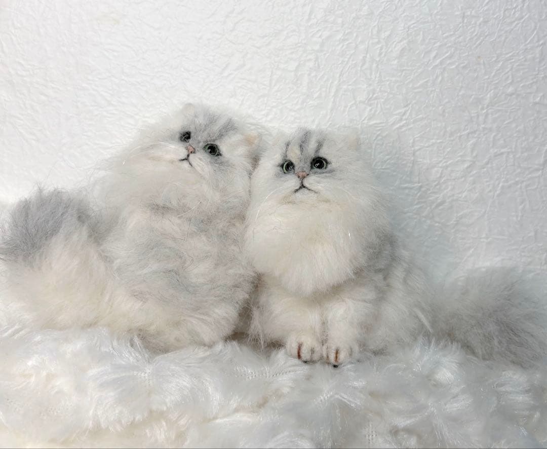 羊毛フェルト猫オーダーページ