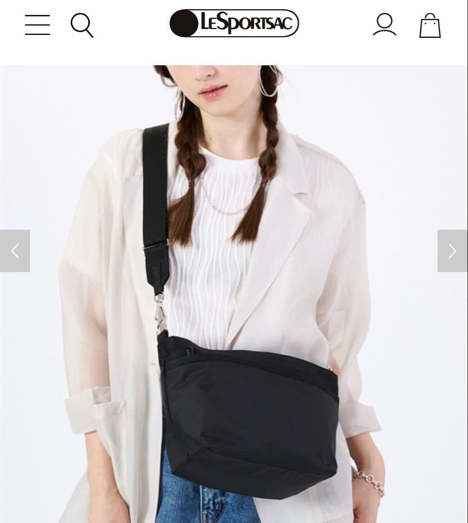 b*w様 レスポートサック　ショルダーバッグ　ブラック