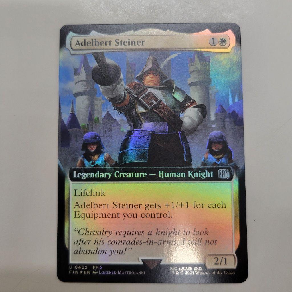 MTG 稀少 プルート隊隊長、スタイナー 拡張アート FOIL