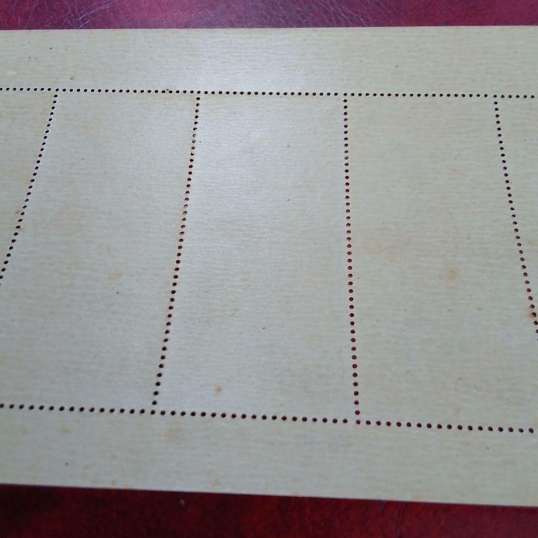 銭単位切手　趣味週間記念　昭和23年　見返り美人　５面シート　11500円