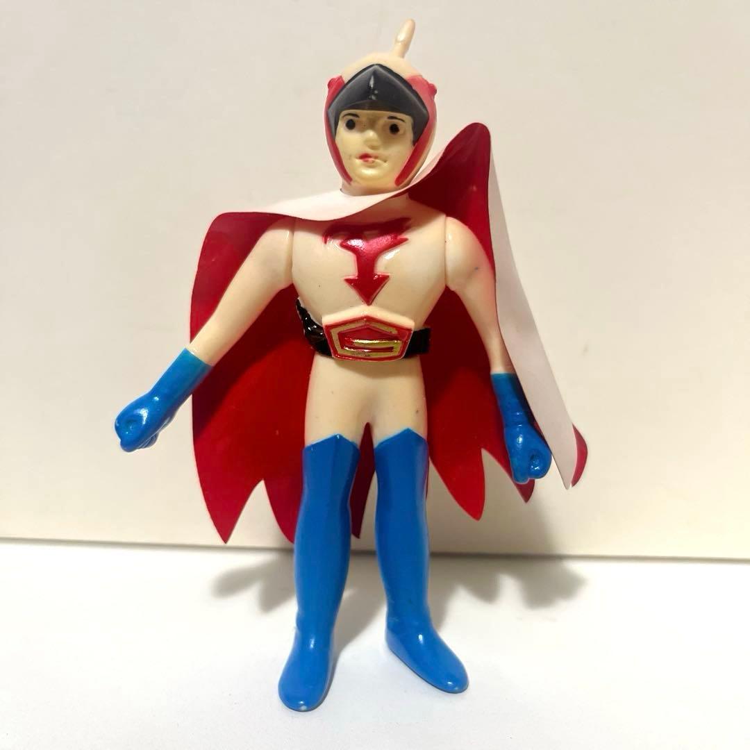 ポピー製 科学忍者隊ガッチャマン 大鷲のケン ペンダント ソフビ フィギュア