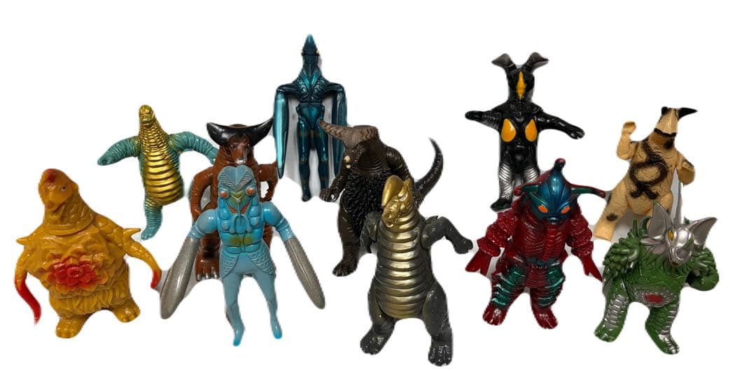 ウルトラマン 昭和怪獣 ソフビ 11体 まとめ売り バンダイ 90年代