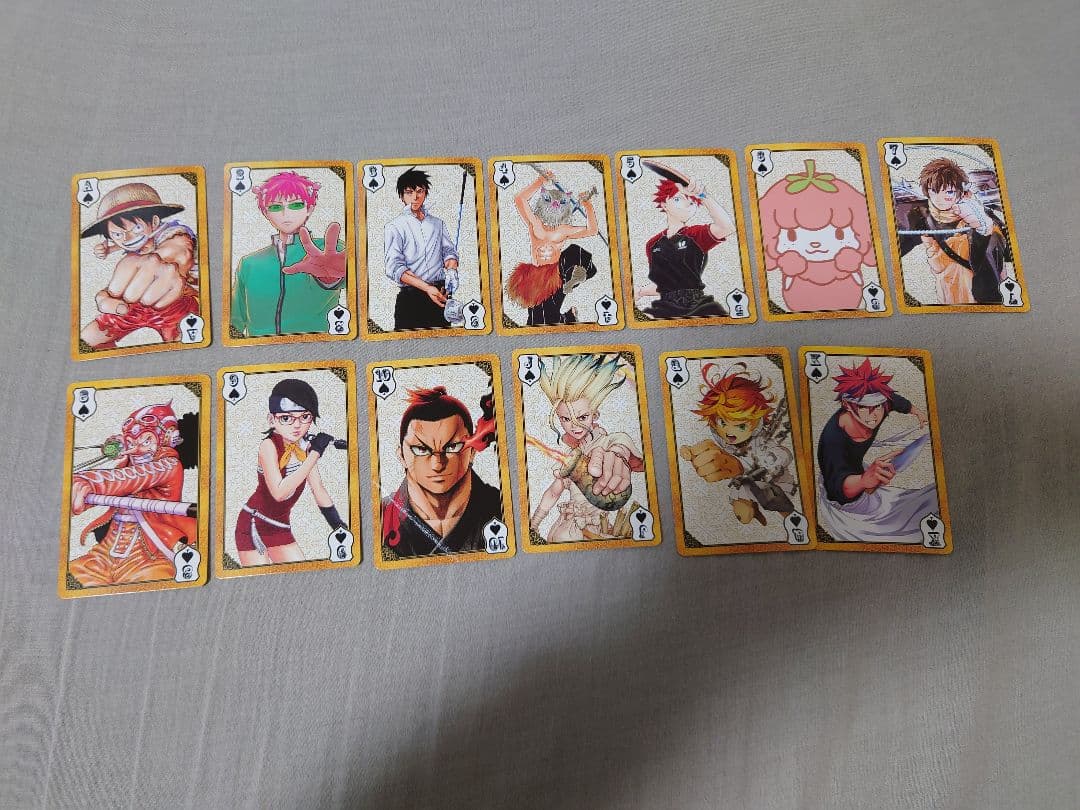 週刊少年ジャンプ　トランプ　懸賞　非売品　100個　アンケート　プレゼント