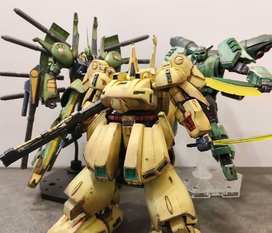 PMXシリーズ 塗装完成品 HGジ・オ、パラス・アテネ、ボリノーク・サマーン