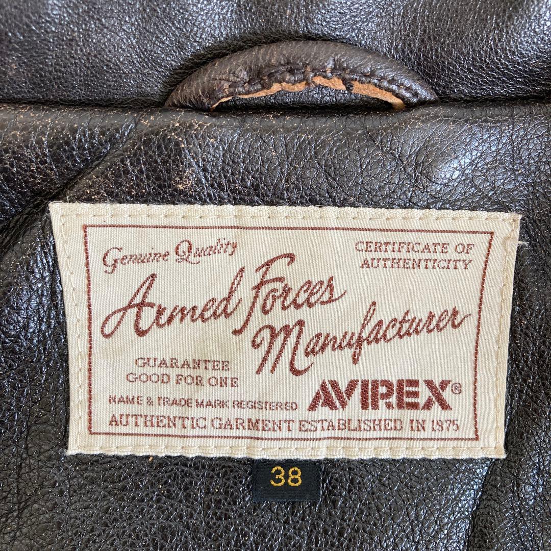 AVIREX アビレックス ライダースジャケット ビンテージ