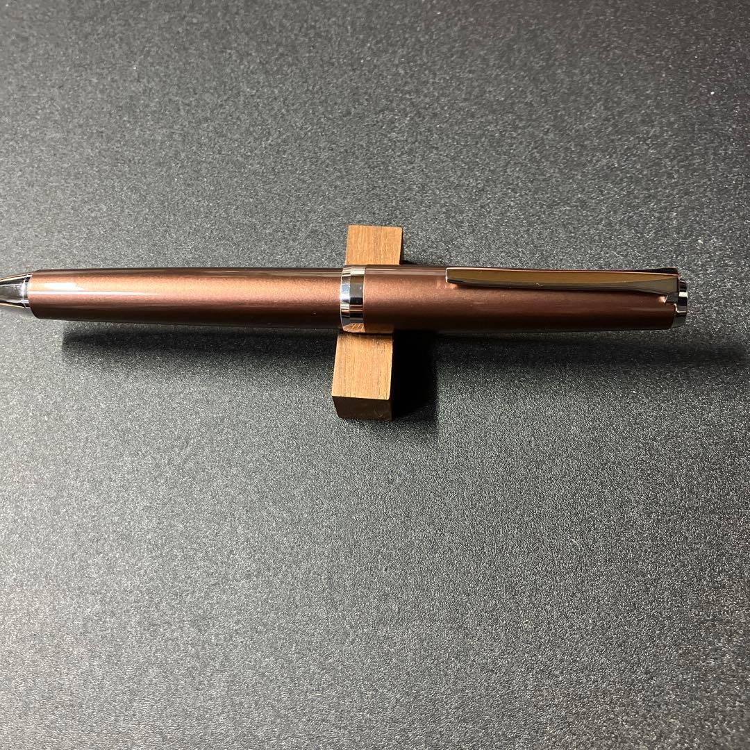 パイロット　万年筆エラボー金属軸SB ソフト太字　ブラウン