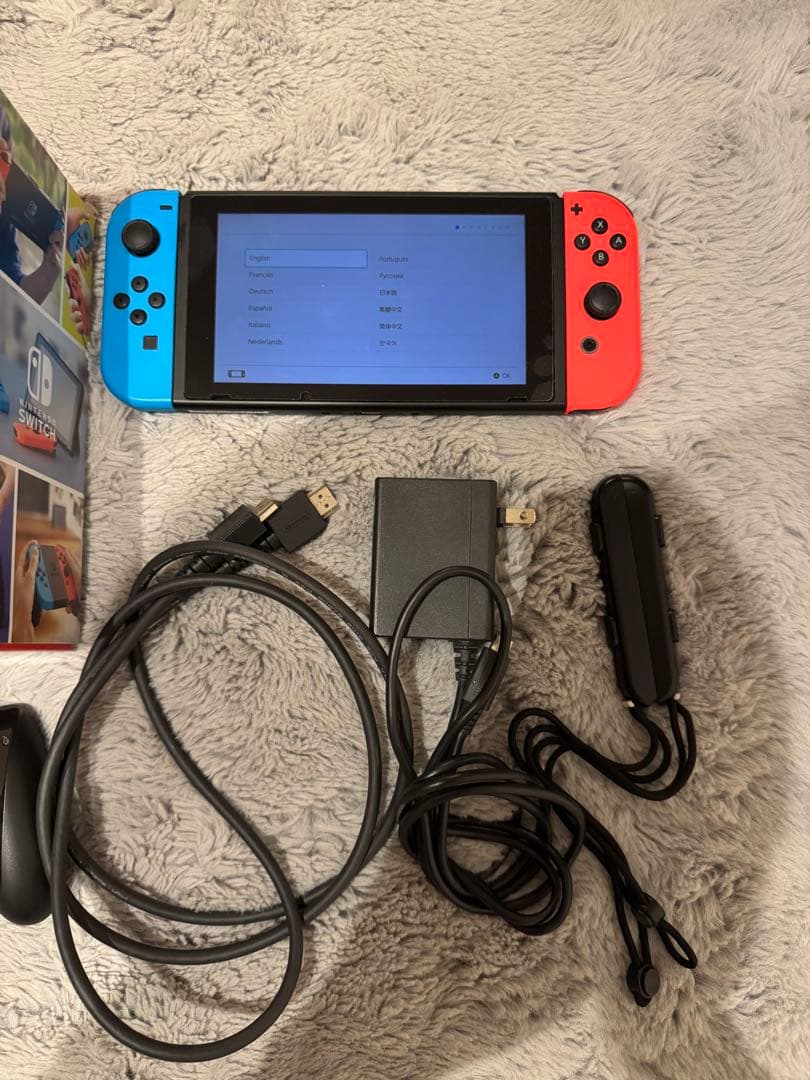 Nintendo Switch 本体 青/オレンジ Joy-Con