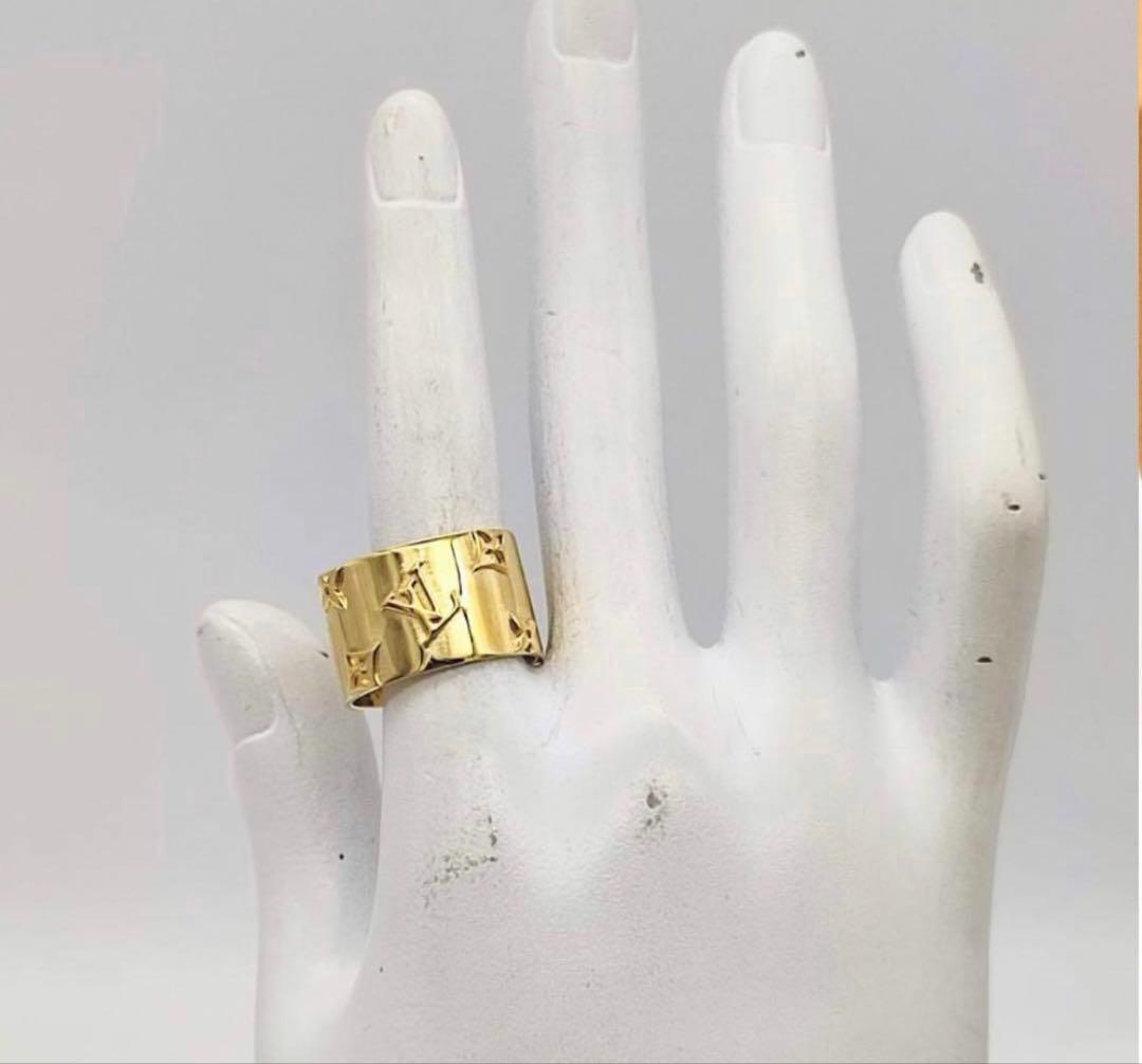 【希少品】LOUIS VUITTONルイ ヴィトン指輪リング12号★M68387