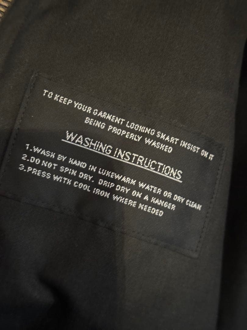 トムヨーク着用メゾンマルタンマルジェラ02SSオイルドコットンライダース44