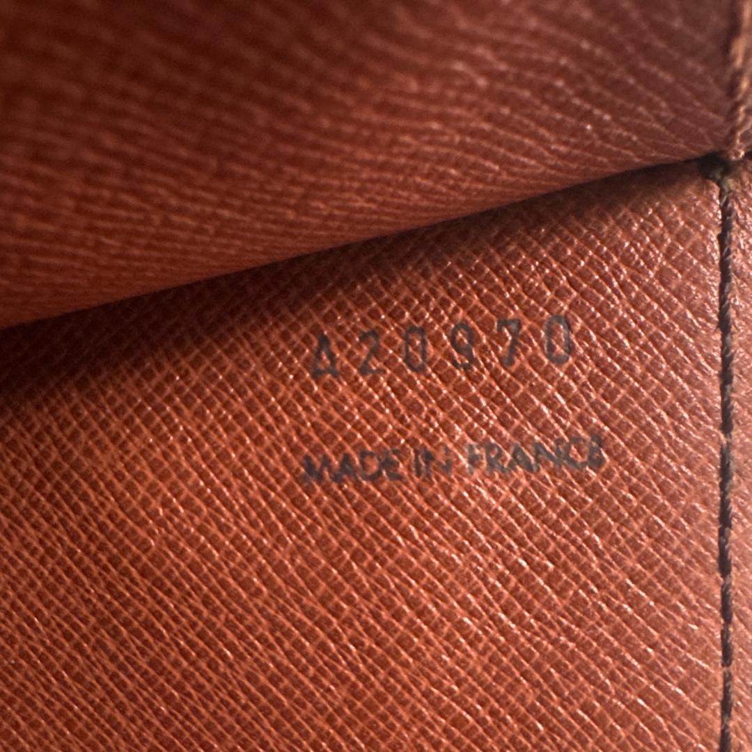 LOUIS VUITTON モンソー モノグラム ハンドバッグ 内ポケット劣化