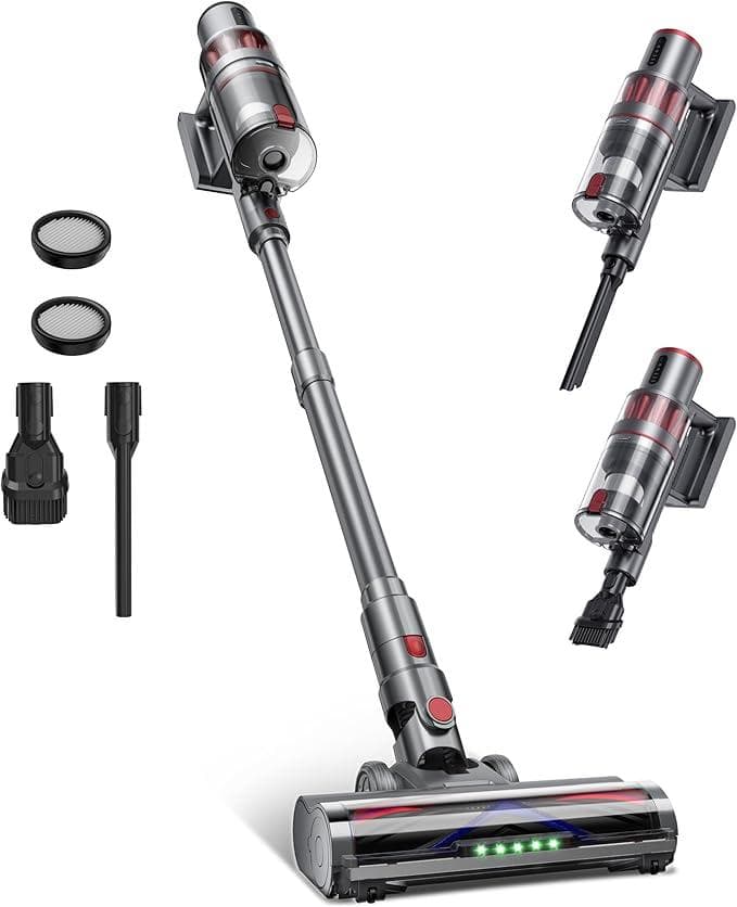 新品コードレス 掃除機 55000pa超強力吸引 60分連続でパワーはダイソン級